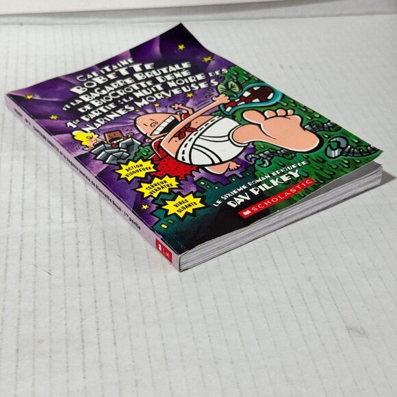 Capitaine Bobette Et La Bagarre Brutale De Biocrotte Dene Paperback Book - Picture 2 of 3